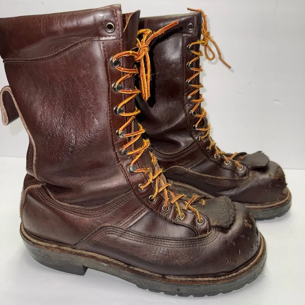 Hoffman Boots 600CT Powerline Boots Men 10.5 Leather Waterproof Composite Toe
